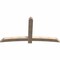 Ekena Millwork Bellingham Smooth Timber Gable Bracket, Douglas Fir, 84"W x 45"H x 3 1/2"D x 5 1/2"F, 13/12 Pitch GBW084X45X0406BEL00SDF - alternate 2